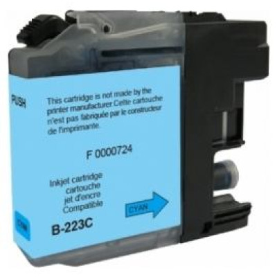 Uprint Tintes kārtridžs UPrint Brother B-223C Cyan