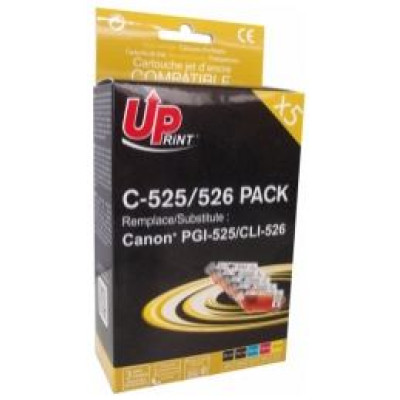 Uprint Tintes kārtridžs UPrint Canon PGI-525/CLI-526 Multipaka