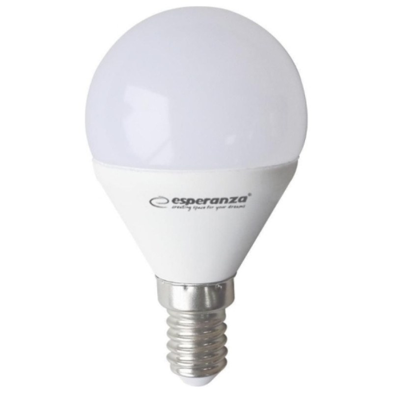 Esperanza ELL152 LED spuldze E14 G45 6W 3000K 580lm