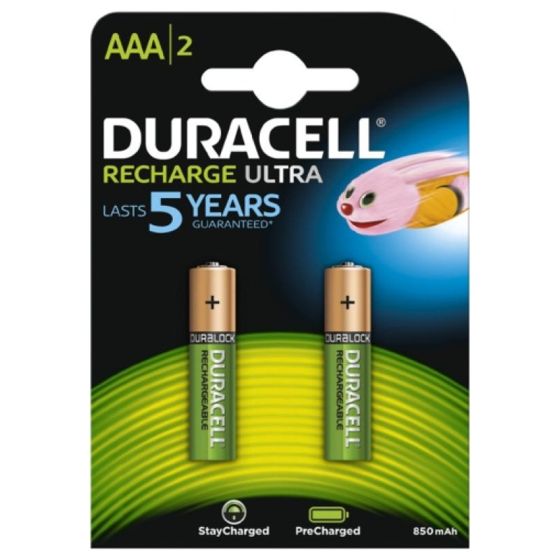 Duracell Precharged HR03 900MAH ALWAYS READY Blistera iepakojumā 2gb.