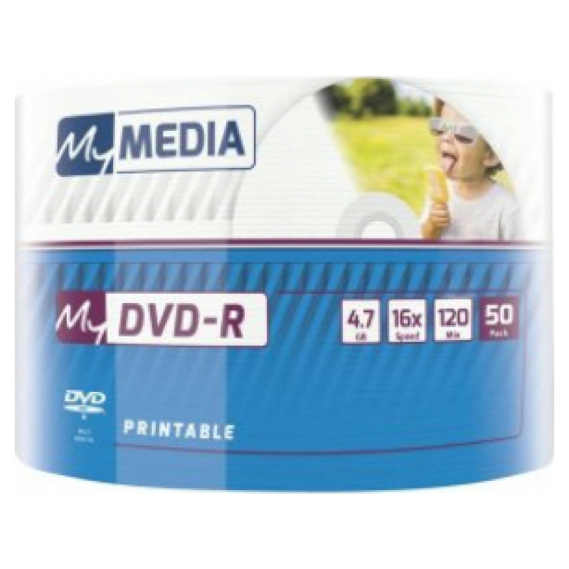 Mymedia DVD-R 50pack Printable