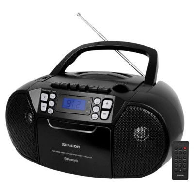 Sencor SPT 3907 B Kase&scaron;u atskaņotājs ar CD,Bluetooth