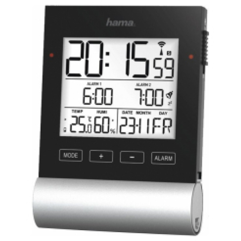 Hama Black Line Radio Alarm