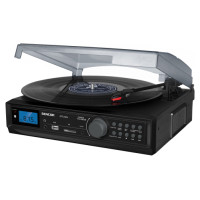 Sencor STT 212U Vinilplašu atskaņotājs ar Bluetooth/ MP3/ USB/ SD / Radio