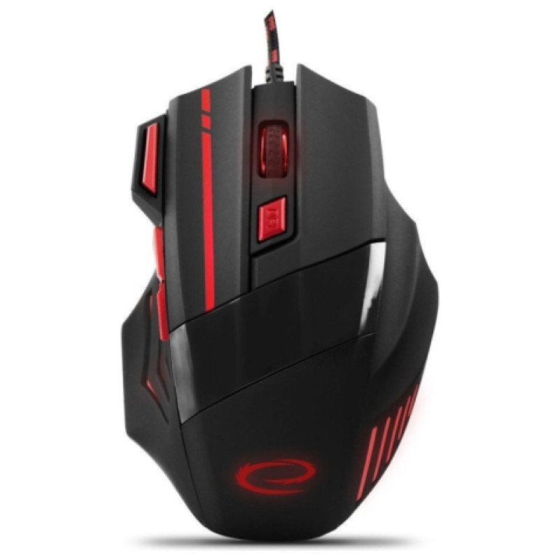 Esperanza EGM201R 2400 dpi Spēļu datorpele (7 pogas)