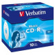 Verbatim Matricas CD-R Audio Verbatim 80Min Music 10 Pack Jewel