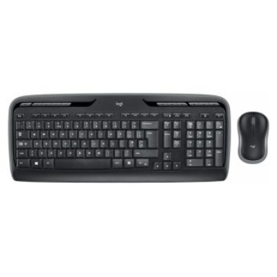 Logitech Klaviatūra + Pele Logitech Combo MK330 Bezvadu