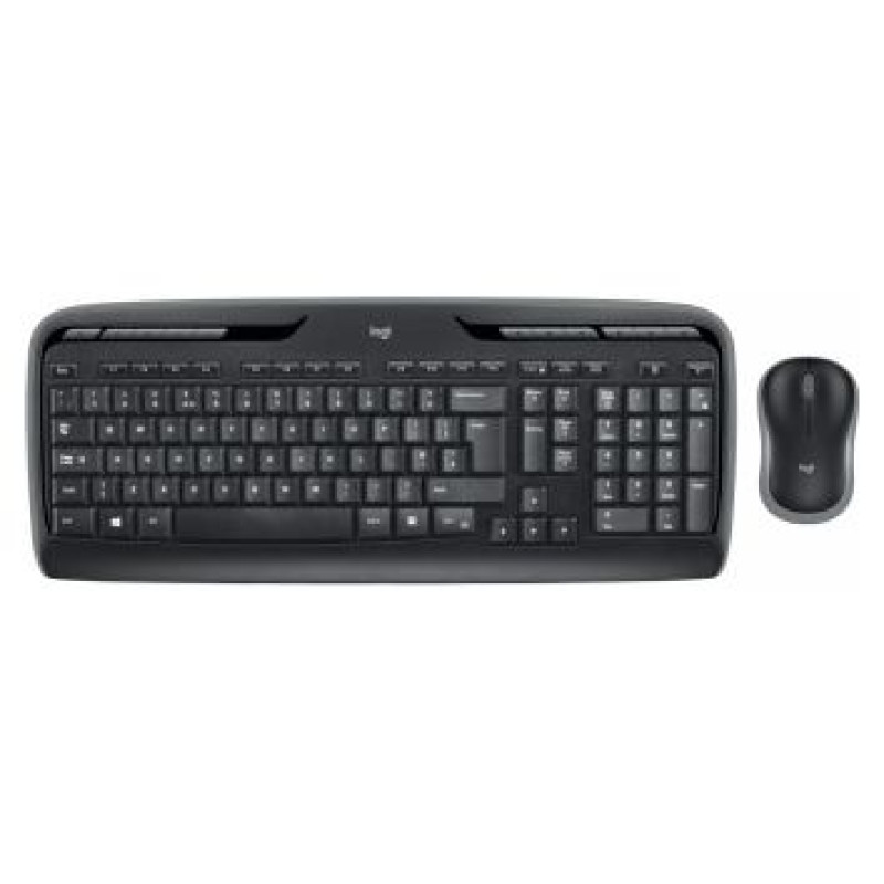 Logitech Klaviatūra + Pele Logitech Combo MK330 Bezvadu