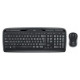 Logitech Klaviatūra + Pele Logitech Combo MK330 Bezvadu