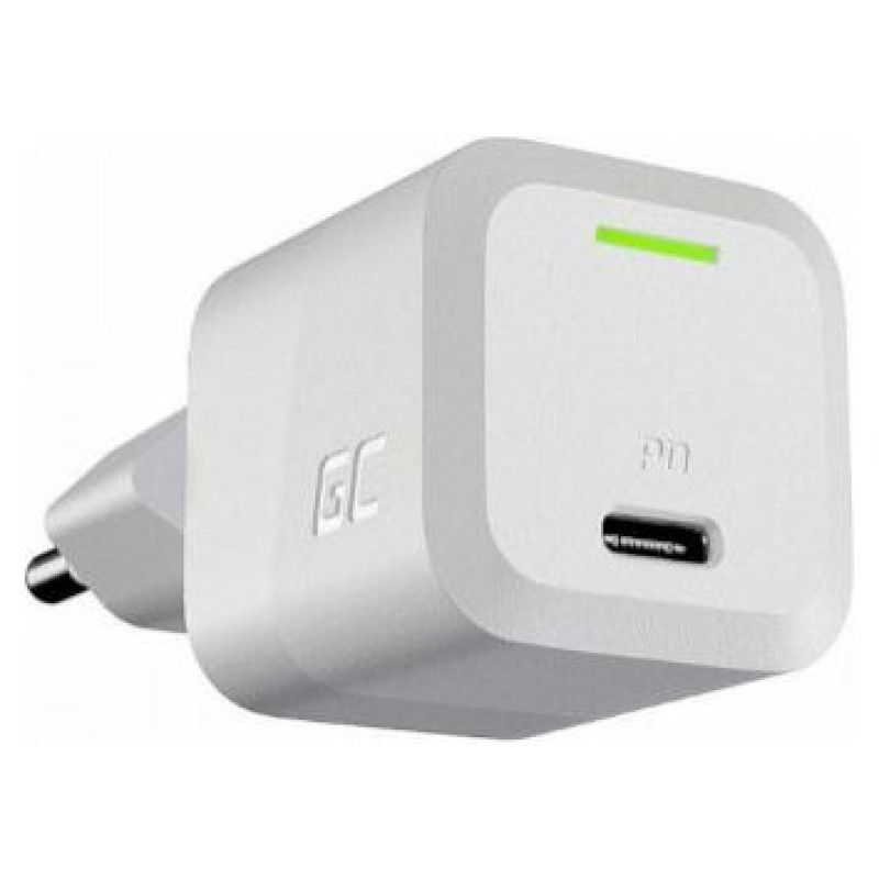 Green Cell Lādētājs Green Cell Charger 33W USB-C Power Delivery White
