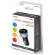 Savio Lādētājs Savio Car Quick Charge Charger LED Diode Black