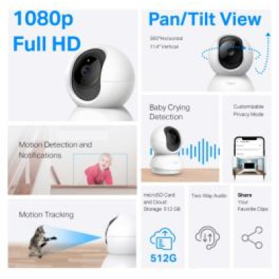 Tp-Link Novēro&scaron;anas kamera TP-Link Tapo C200