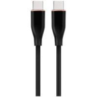 Gembird Kabelis Gembird Premium silicon USB Type-C Male - USB Type-C Male 1.5m Black