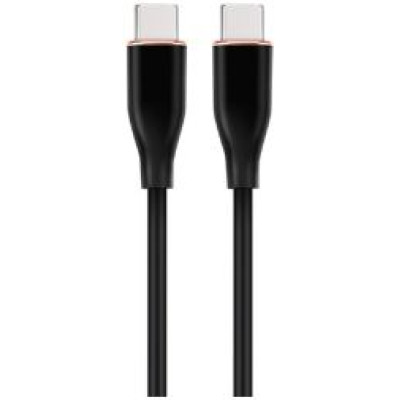 Gembird Kabelis Gembird Premium silicon USB Type-C Male - USB Type-C Male 1.5m Black