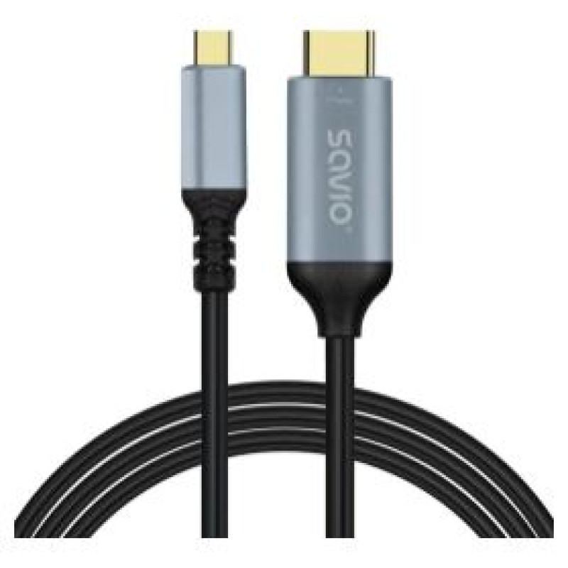 Savio Kabelis SAVIO USB-C &ndash; HDMI 2.0B 3m