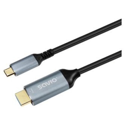 Savio Kabelis SAVIO USB-C &ndash; HDMI 2.0B 3m