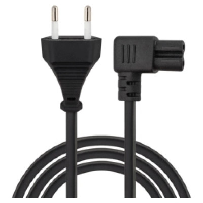 Savio Kabelis Savio Power Cord C7 CL-186 Angled 5m Black