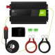 Green Cell Car Power Inverter Converter 24V to 230V 500W/ 1000W