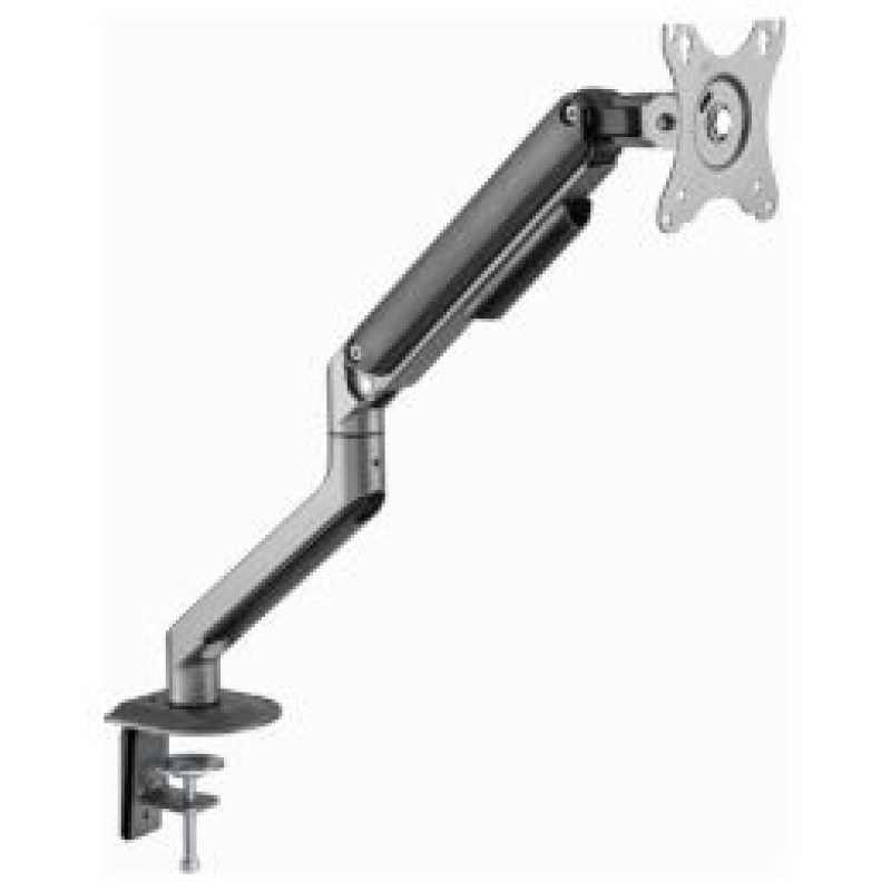 Gembird Monitora stiprinājums Gembird Desk Mounted Adjustable Monitor Arm Space Grey