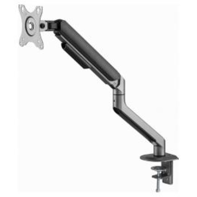 Gembird Monitora stiprinājums Gembird Desk Mounted Adjustable Monitor Arm Space Grey