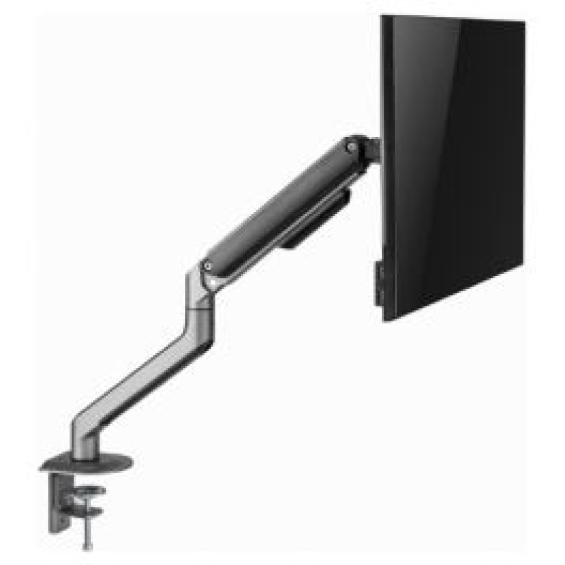 Gembird Monitora stiprinājums Gembird Desk Mounted Adjustable Monitor Arm Space Grey