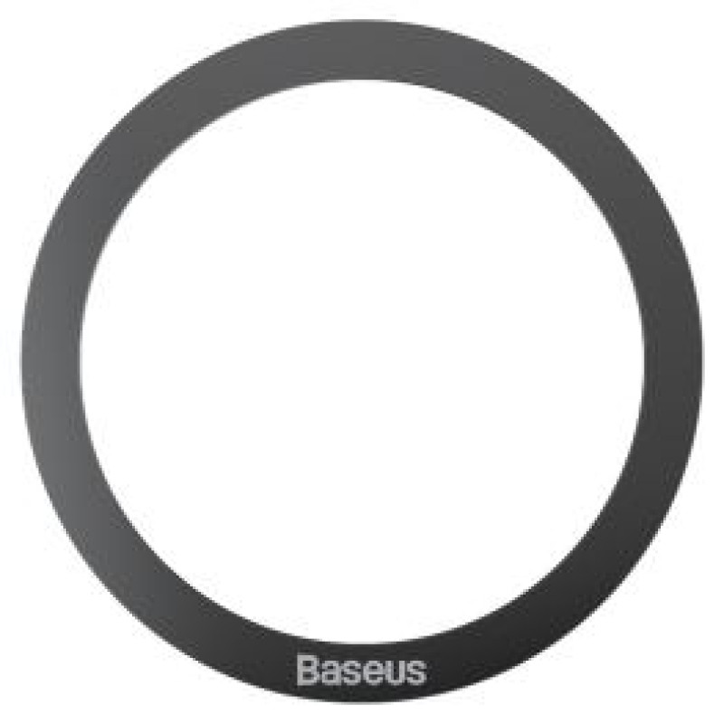 Baseus Magnētiskais gredzens Baseus Halo Series Magnetic Metal Ring Black 2pcs