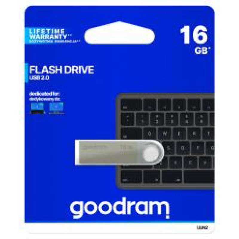 Goodram UUN2 USB 2.0 16GB Silver