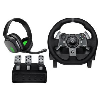 Logitech Spēļu stūre Logitech G920 Racing Wheel + Astro A10 komplekts
