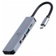 Gembird Dokstacija Gembird USB Type-C 5-in-1 Grey