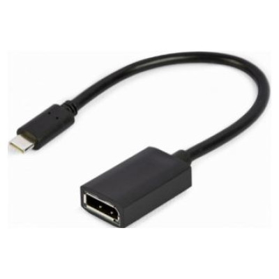 Gembird Kabelis Gembird USB Type-C Male - DisplayPort Female 4K 15cm Black