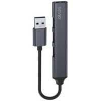 Savio Adapteris Savio USB-A – 3 × USB-A 2.0 / 1 × USB-A 3.1 GEN 1 HUB AK-70