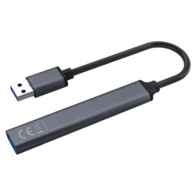 Savio Adapteris Savio USB-A &ndash; 3 &times; USB-A 2.0 / 1 &times; USB-A 3.1 GEN 1 HUB AK-70