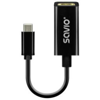 Savio Adapteris Savio USB Type-C Male - HDMI Female 4K