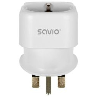 Savio Strāvas adapteris SAVIO Travel adapter EU socket &ndash; UK plug
