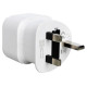 Savio Strāvas adapteris SAVIO Travel adapter EU socket – UK plug