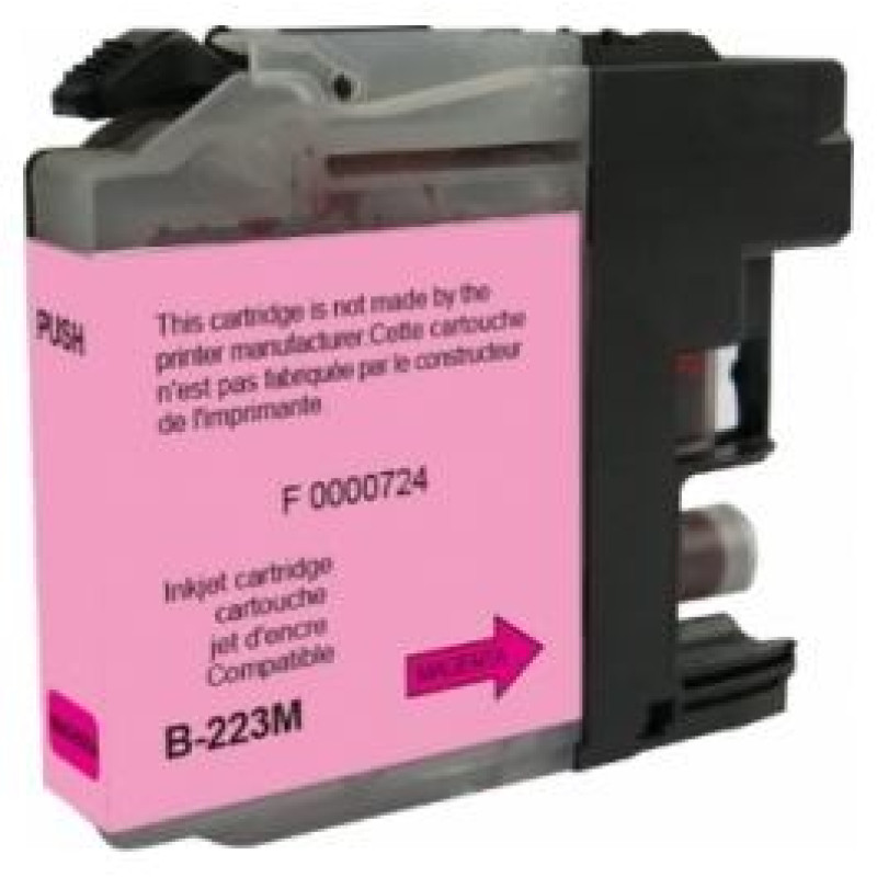 Uprint Tintes kārtridžs UPrint Brother B-223M Magenta