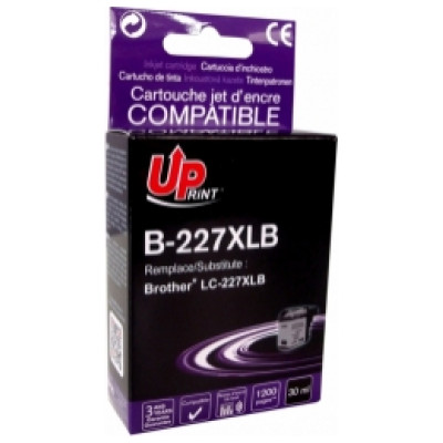 Uprint Tintes kārtridžs UPrint Brother B-227XLB Black