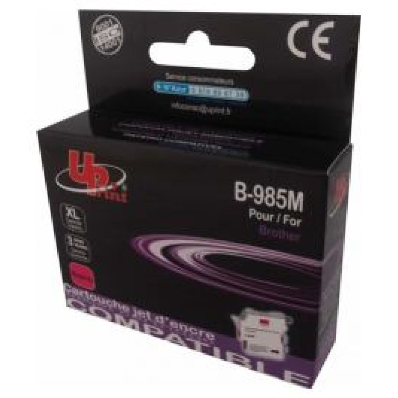 Uprint Tintes kārtridžs UPrint Brother LC985M Magenta