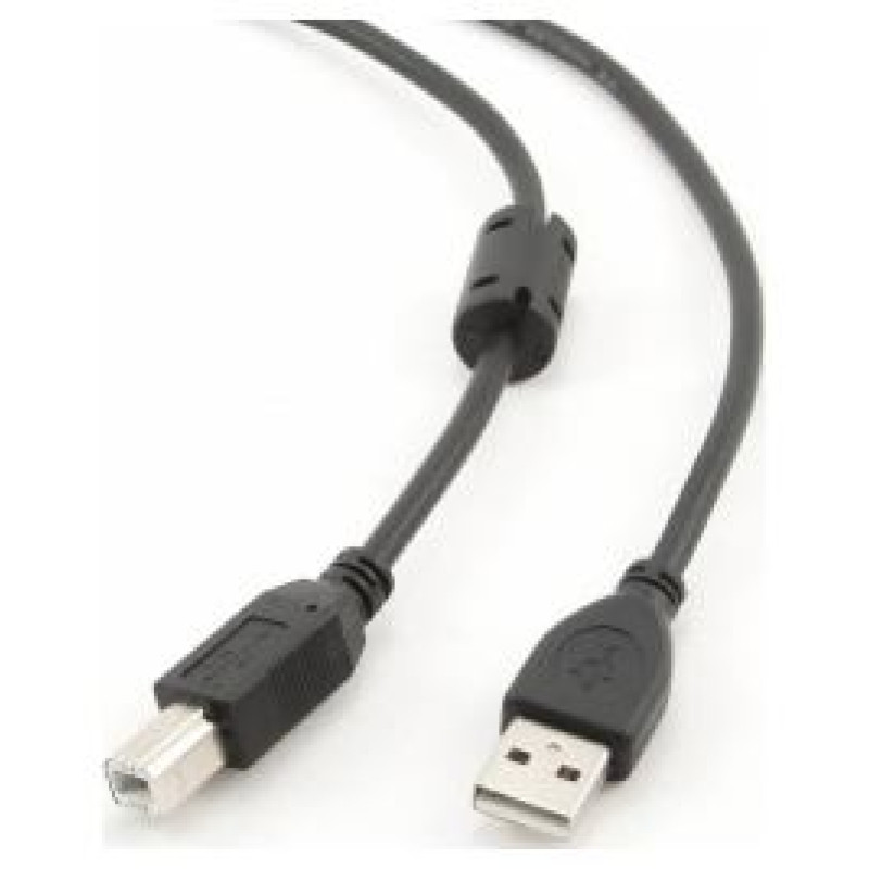 Gembird Kabelis Gembird USB Male - USB Male B 1.8m Black