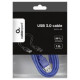 Gembird USB Male - USB Female Super speed 1.8m Blue