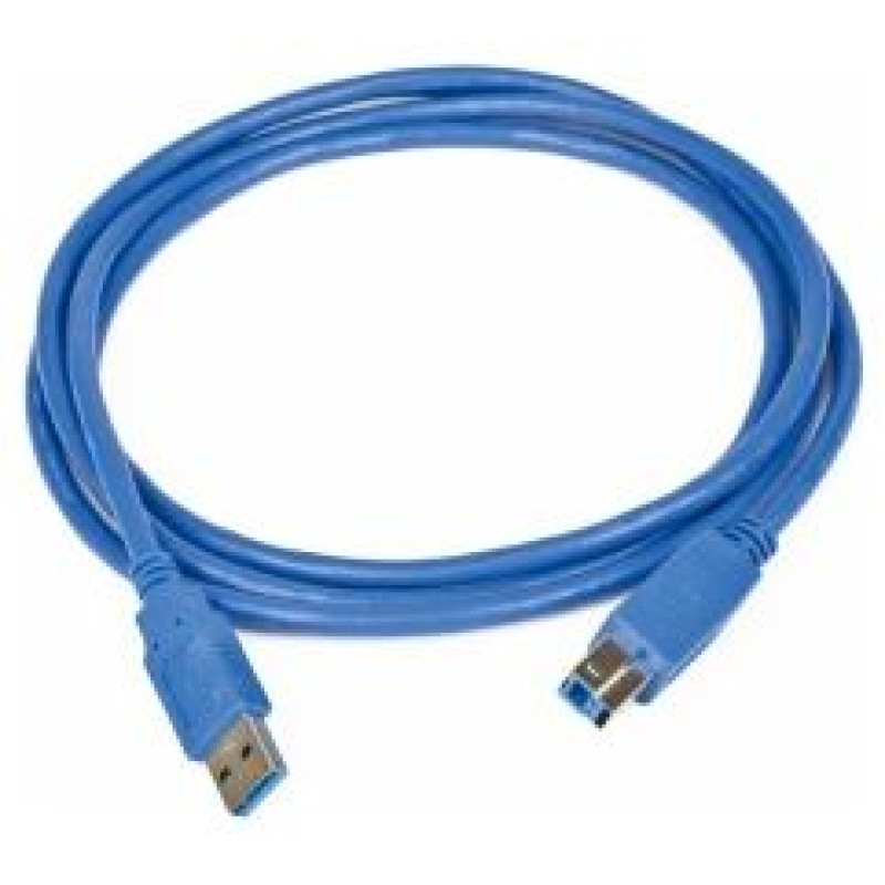 Gembird Kabelis Gembird USB Male - USB Male B 3.0 0.5m Blue