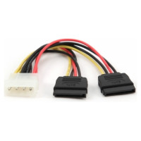 Gembird Kabelis Gembird MOLEX - 2xSATA