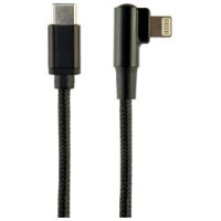 Gembird Kabelis Gembird USB Type-C Male - 8-pin Male 0.2 m Black