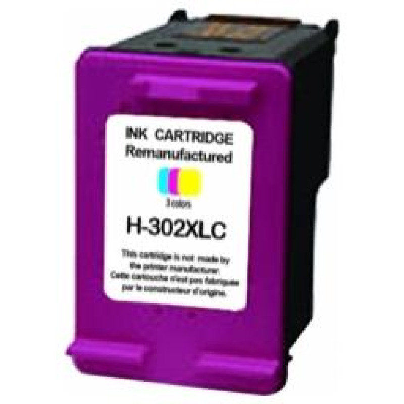 Uprint Tintes kārtridžs UPrint HP 302XL Colour