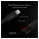 Green Cell Kabelis Green Cell USB-A Male - Lightning Male with Fast Charging 25cm Black