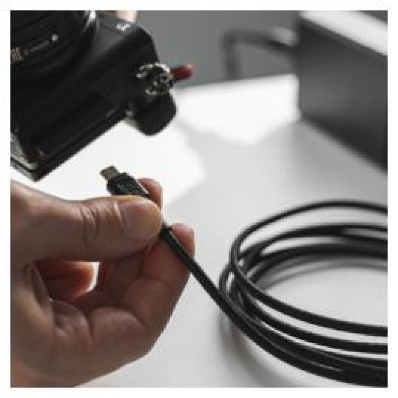 Green Cell GC PowerStream Ultra Charge fast Charging USB-A Male - Micro USB Male Cable 30cm