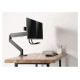 Gembird Monitora stiprinājums Gembird Desk Mounted Adjustable Monitor Arm for 2 Monitors