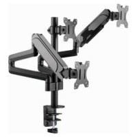 Gembird Monitora stiprinājums Gembird Desk Mounted Adjustable Mounting Arm for 3 Monitors