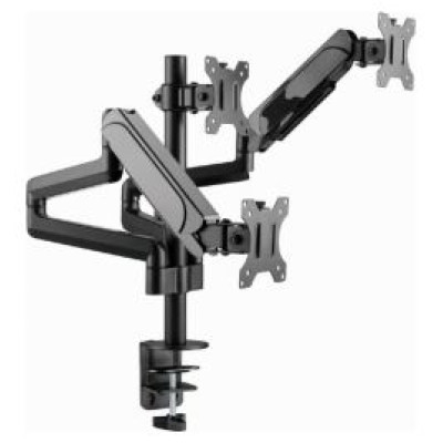 Gembird Monitora stiprinājums Gembird Desk Mounted Adjustable Mounting Arm for 3 Monitors