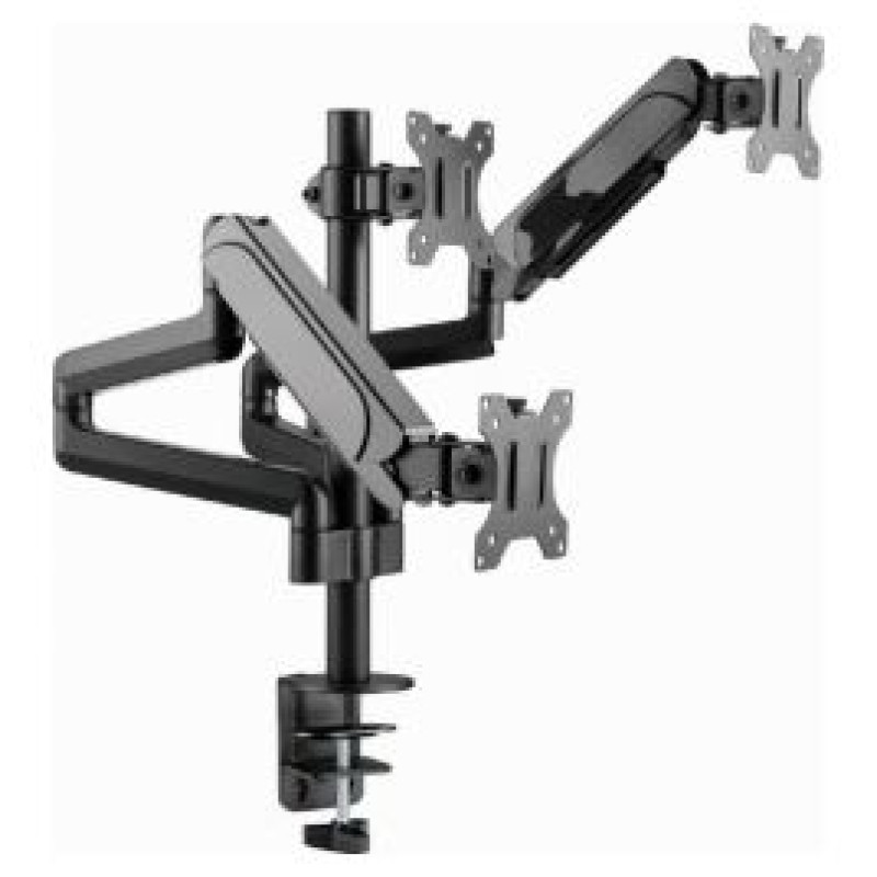 Gembird Monitora stiprinājums Gembird Desk Mounted Adjustable Mounting Arm for 3 Monitors